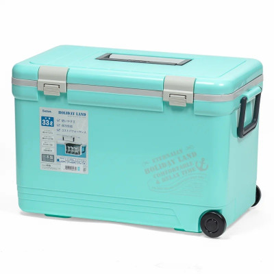 Термобокс SHINWA Holiday Land Cooler 33H синий. 33 литра.